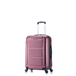 InUSA Pilot Lightweight Hardside Spinner Suitcase 24-in - Wine