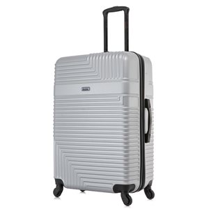 InUSA Resilience Lightweight Hardside Spinner Suitcase 28-in - Silver