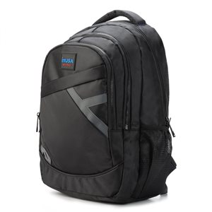 InUSA Apache Black Executive Backpack for Laptops up to 15.6-in