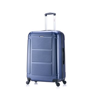 InUSA Pilot Lightweight Hardside Spinner Suitcase 28-in - Navy Blue