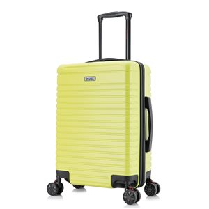 InUSA Deep Lightweight Hardside Spinner Suitcase 20-in - Green