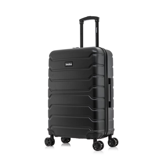 InUSA Trend Lightweight Hardside Spinner Suitcase 24-in - Black ...
