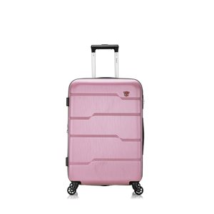 Dukap Rodez Lightweight Hardside Spinner Suitcase 24-in - Rose Gold