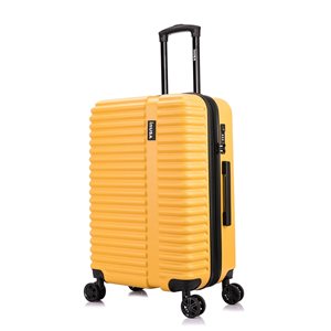 InUSA Ally Lightweight Hardside Spinner Suitcase 24-in - Mustard
