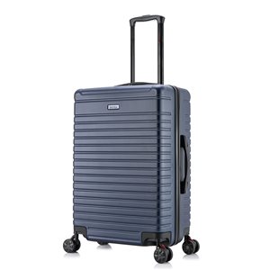 InUSA Deep Lightweight Hardside Spinner Suitcase 24-in - Blue