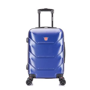 Dukap Zonix Lightweight Hardside Spinner Suitcase 20-in - Blue