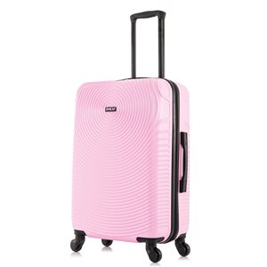 Dukap Inception Lightweight Hardside Spinner Suitcase 24-in - Pink