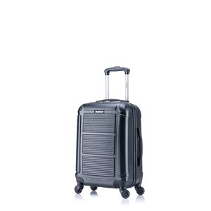 InUSA Pilot Lightweight Hardside Spinner Suitcase 20-in - Black