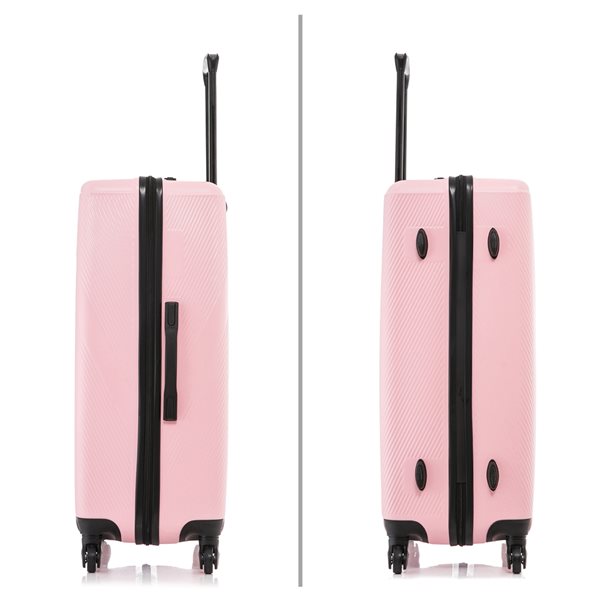 Light on sale pink suitcase