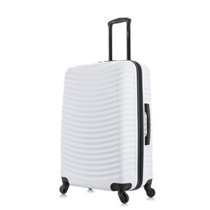 Dukap Adly Lightweight Hardside Spinner Suitcase 28-in - White