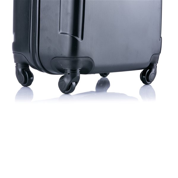 InUSA Pilot Lightweight Hardside Spinner Suitcase 28in Black
