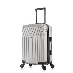 InUSA Vasty Lightweight Hardside Spinner Suitcase 20-in - Grey