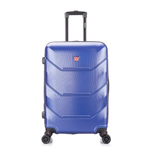 Dukap Zonix Lightweight Hardside Spinner Suitcase 26-in - Blue