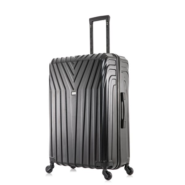 InUSA Vasty Lightweight Hardside Spinner Suitcase 28-in - Black ...