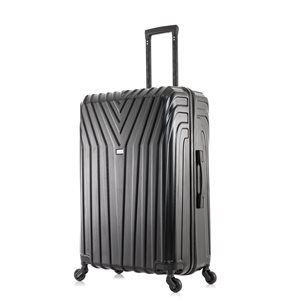 InUSA Vasty Lightweight Hardside Spinner Suitcase 28-in - Black