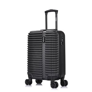 InUSA Ally Lightweight Hardside Spinner Suitcase 20-in - Black