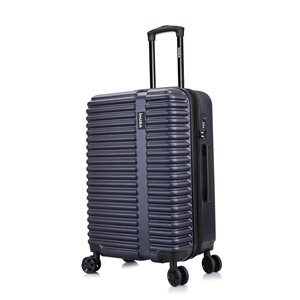 InUSA Ally Lightweight Hardside Spinner Suitcase 24-in - Navy Blue