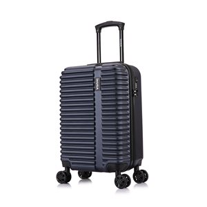 InUSA Ally Lightweight Hardside Spinner Suitcase 20-in - Navy Blue
