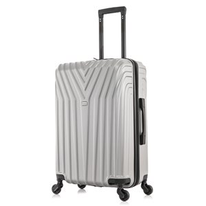 InUSA Vasty Lightweight Hardside Spinner Suitcase 24-in - Grey