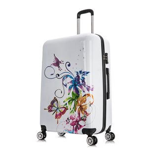InUSA Prints Lightweight Hardside Spinner Suitcase 28-in - Fusion Design