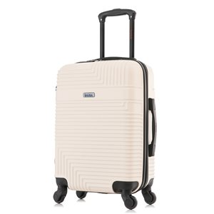 InUSA Resilience Lightweight Hardside Spinner Suitcase 20-in - Sand