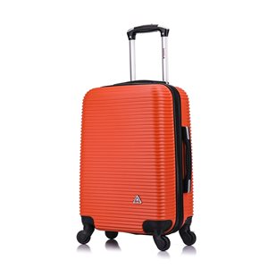 InUSA Royal Lightweight Hardside Spinner Suitcase 20-in - Orange