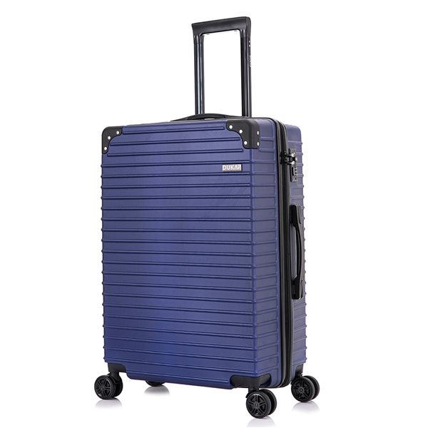 Dukap Tour Lightweight Medium 24-in Blue Suitcase