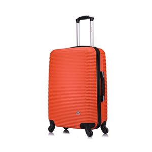 InUSA Royal Lightweight Hardside Spinner Suitcase 24-in - Orange
