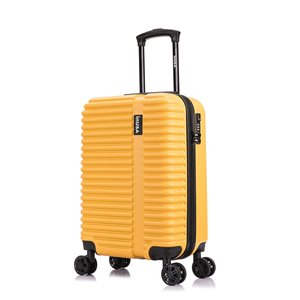 InUSA Ally Lightweight Hardside Spinner Suitcase 20-in - Mustard