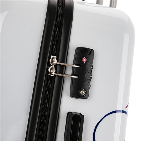 InUSA Prints Lightweight Hardside Spinner Suitcase 24-in - Fusion Design