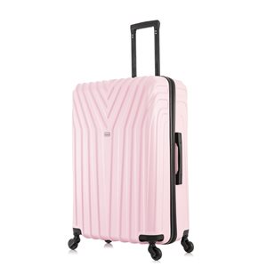 InUSA Vasty Lightweight Hardside Spinner Suitcase 28-in - Pink