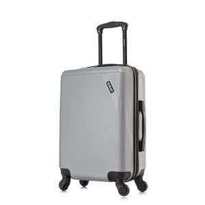 Dukap Discovery Lightweight Hardside Spinner Suitcase 20-in - Silver