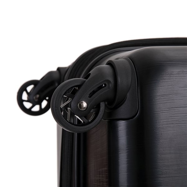 Dukap Rodez Lightweight Hardside Spinner Suitcase 28-in - Black