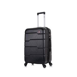Dukap Rodez Lightweight Hardside Spinner Suitcase 20-in - Black