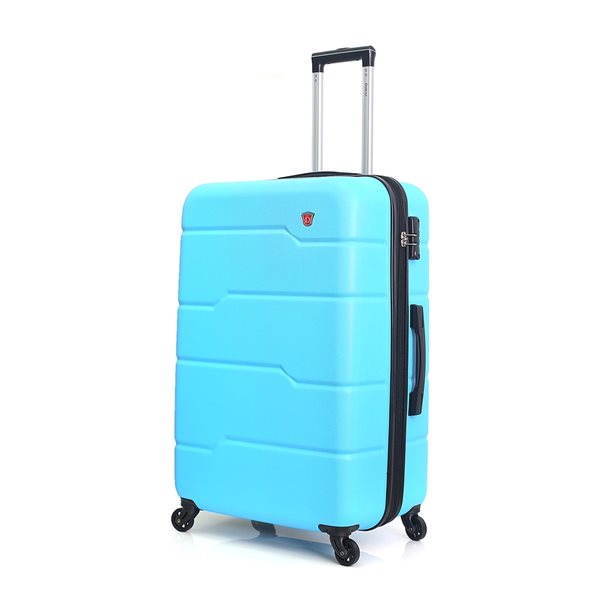 Dukap Rodez Lightweight Hardside Spinner Suitcase 24-in - Light Blue