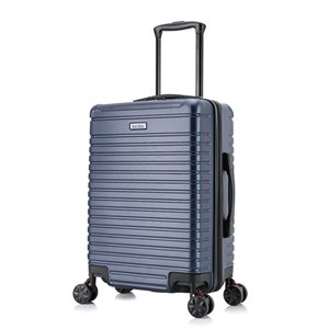 InUSA Deep Lightweight Hardside Spinner Suitcase 20-in - Blue