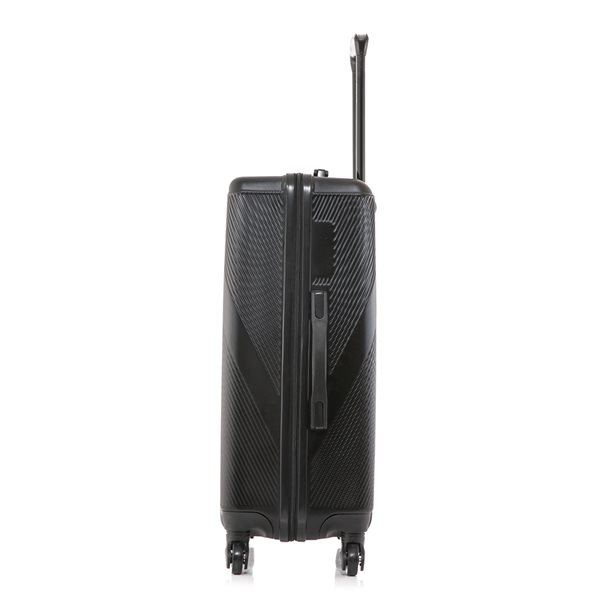 Dukap Discovery Lightweight Hardside Spinner Suitcase 24-in - Black ...