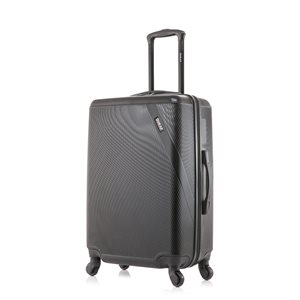 Dukap Discovery Lightweight Hardside Spinner Suitcase 24-in - Black
