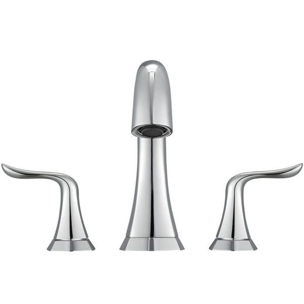 Ancona Scarlett Polished Chrome 2-Handle Widespread Bathroom Sink Faucet