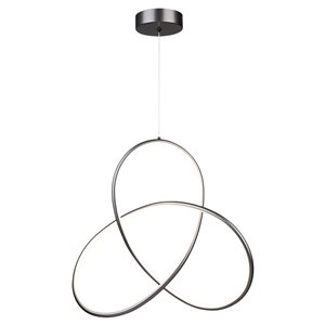 Artcraft Lighting Orion 30 W Grey Modern/contemporary Globe Integrated LED Medium (10-22 Inches) Pendant Light