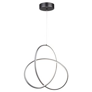 Artcraft Lighting Orion 24 W Grey Modern/contemporary Globe Integrated LED Medium (10-22 Inches) Pendant Light