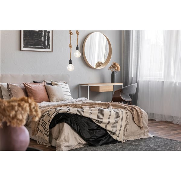 Eglo Rampside Black 1-Light Modern/Contemporary Incandescent Mini ...