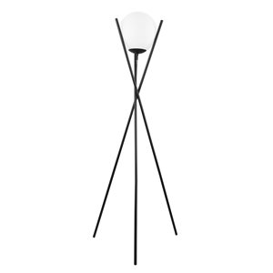 Eglo Salvezinas 59-in Black Shaded Floor Lamp