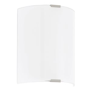 Eglo Grafik LED 6.88-in W 1-Light Silver Modern/Contemporary Wall Sconce