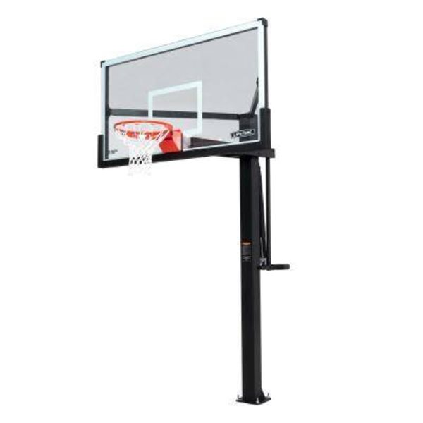 LIFETIME Adjustable Portable 50-in Polycarbonate Basketball Net