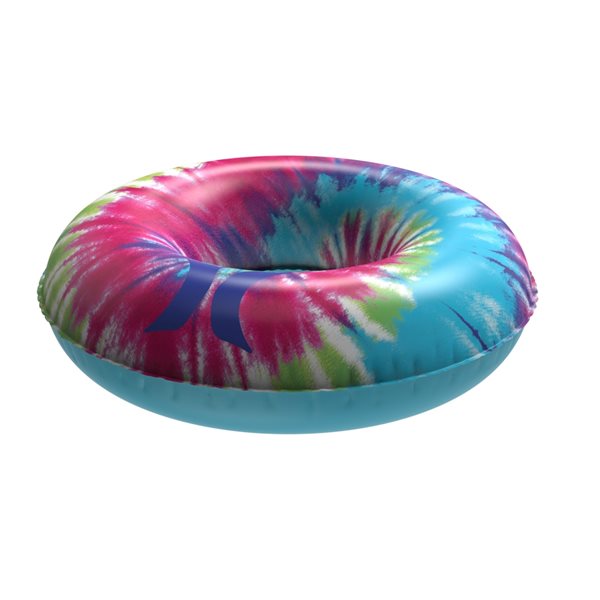 Hurley 43-in Inflatable Swim Ring - Tie Die