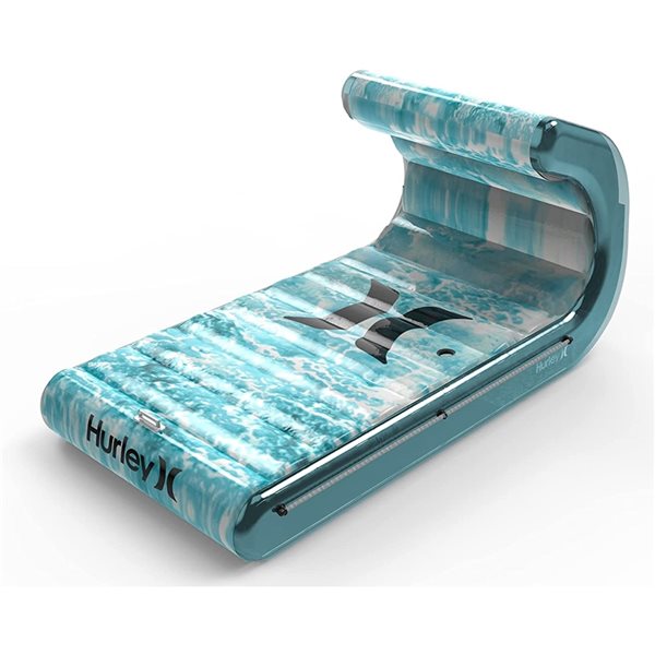 Image of Hurley | Inflatable Wave Pool Float Lounger | Rona