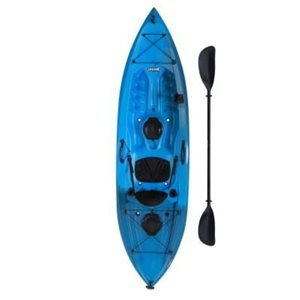 LIFETIME Tamarack 120-in Angler Kayak with Paddle - Blue