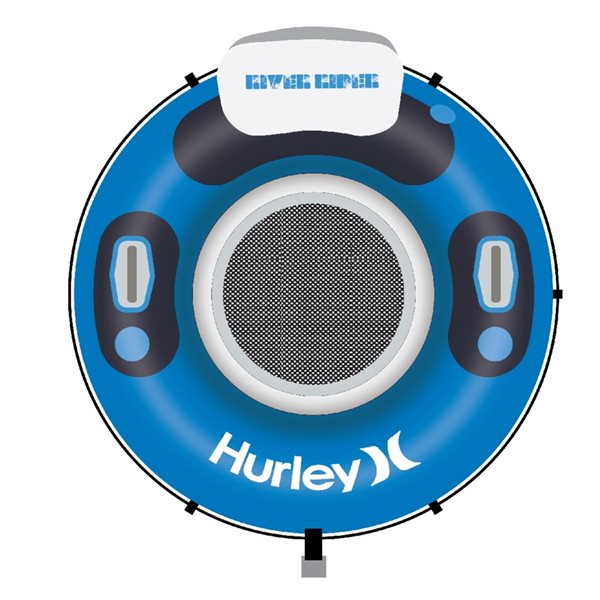 Hurley 53-in Blue Inflatable Water Tube