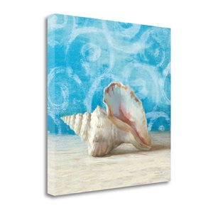 Tangletown Fine Art Frameless 25-in x 25-in "Gift From The Sea IV" Canvas Print